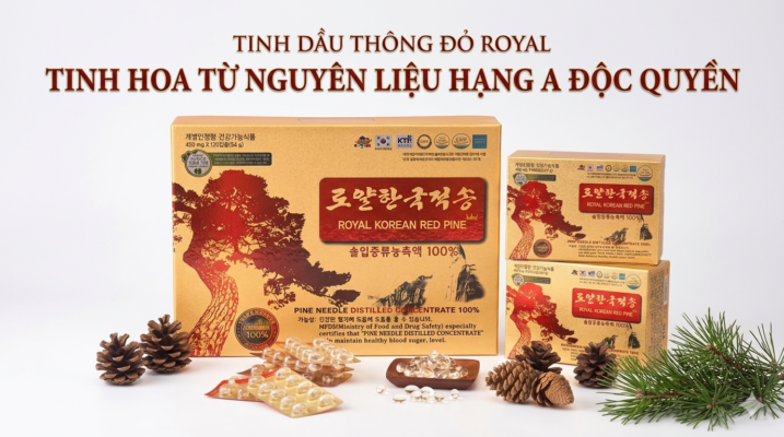 Khám phá bí mật nguyên liệu hạng A "độc quyền" trong Thông đỏ Royal